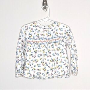 Baby Boden Floral Flower Print Shirt 2T 3T